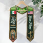 Mexico Graduation Stole 2026 Emerald Green Virgin Mary Personalized Mexican Sash