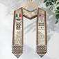 Mexico Graduation Stole 2026 Chichen Itza Aztec Pyramid Personalized Mexican Sash