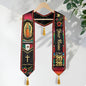Custom Our Lady of Guadalupe Graduation Stole Tassel Class of 2026 Mexico Burgundy Sash